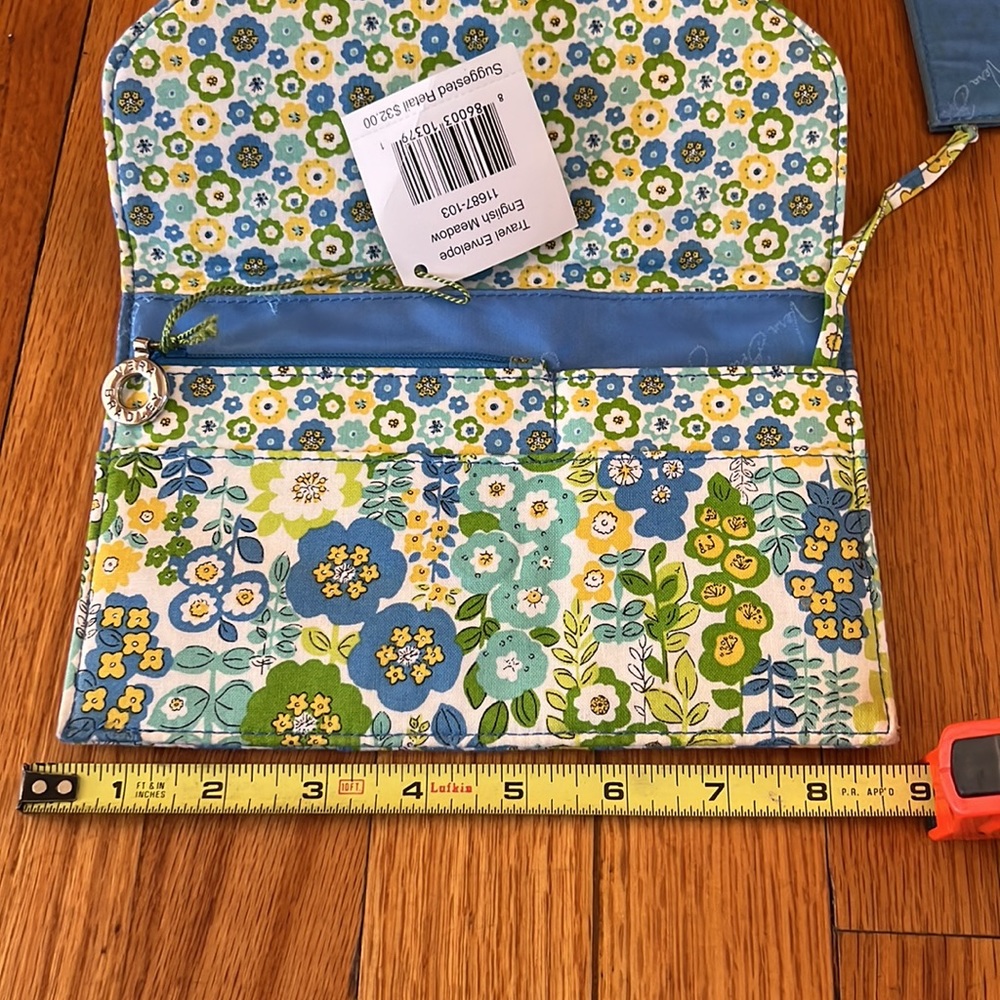 Vera Bradley‎ Travel Envelope NWT English Meadow Print- Read Description! - Picture 6 of 8